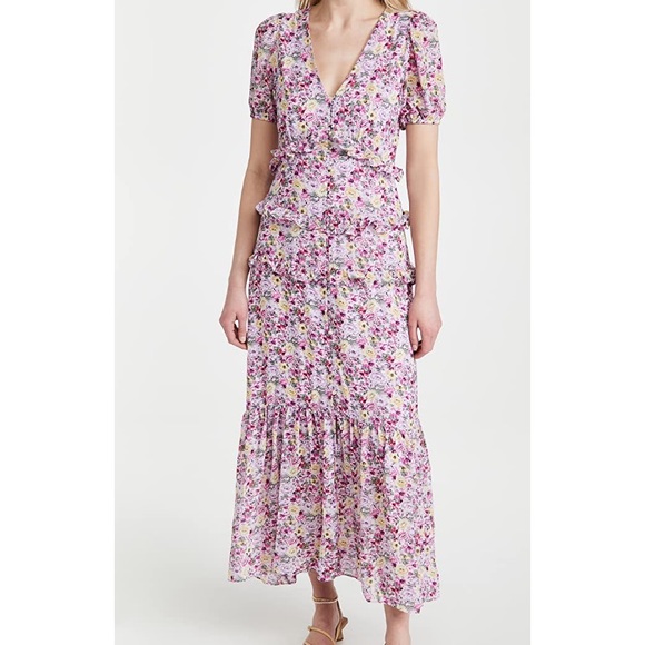 🆕 ASTR the Label Priscilla Dress in Floral Print — Size M - Picture 2 of 6